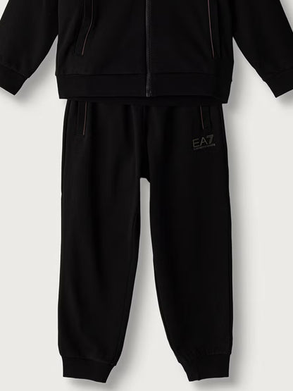 EA7 train visibility pantalone da bambino/a nero