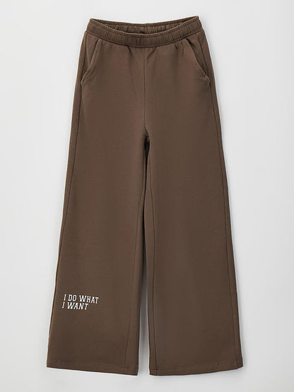 Ido bts pantalone fl da bambino/a marrone