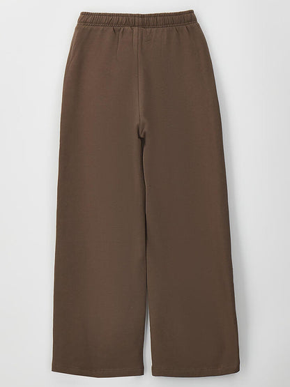 Ido bts pantalone fl da bambino/a marrone