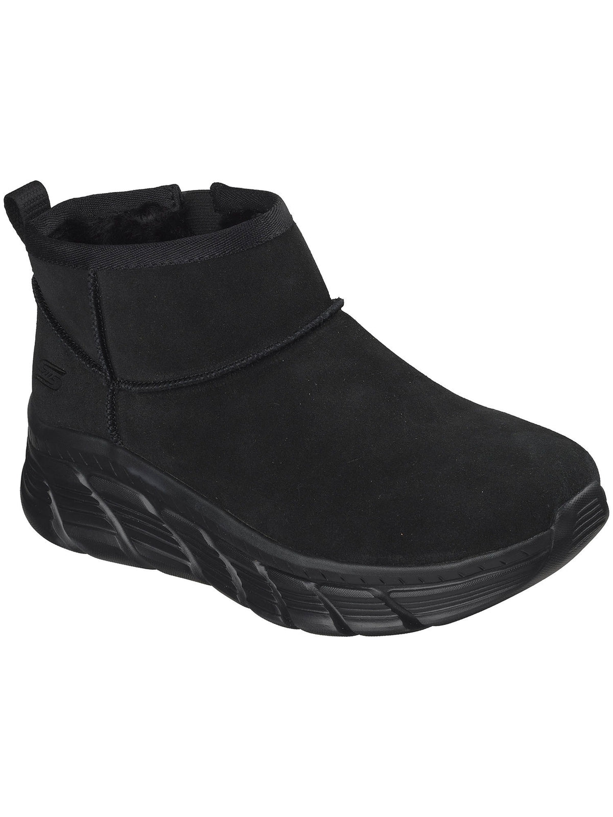 Skechers bobs flex australiano da donna nero