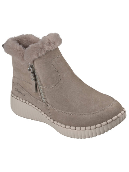 Skechers relaxed fit stivale da donna taupe