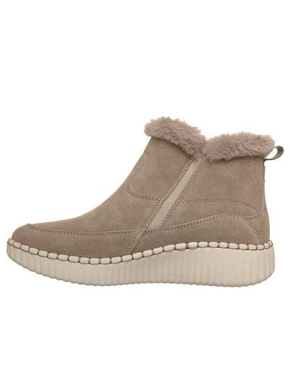 Skechers relaxed fit stivale da donna taupe