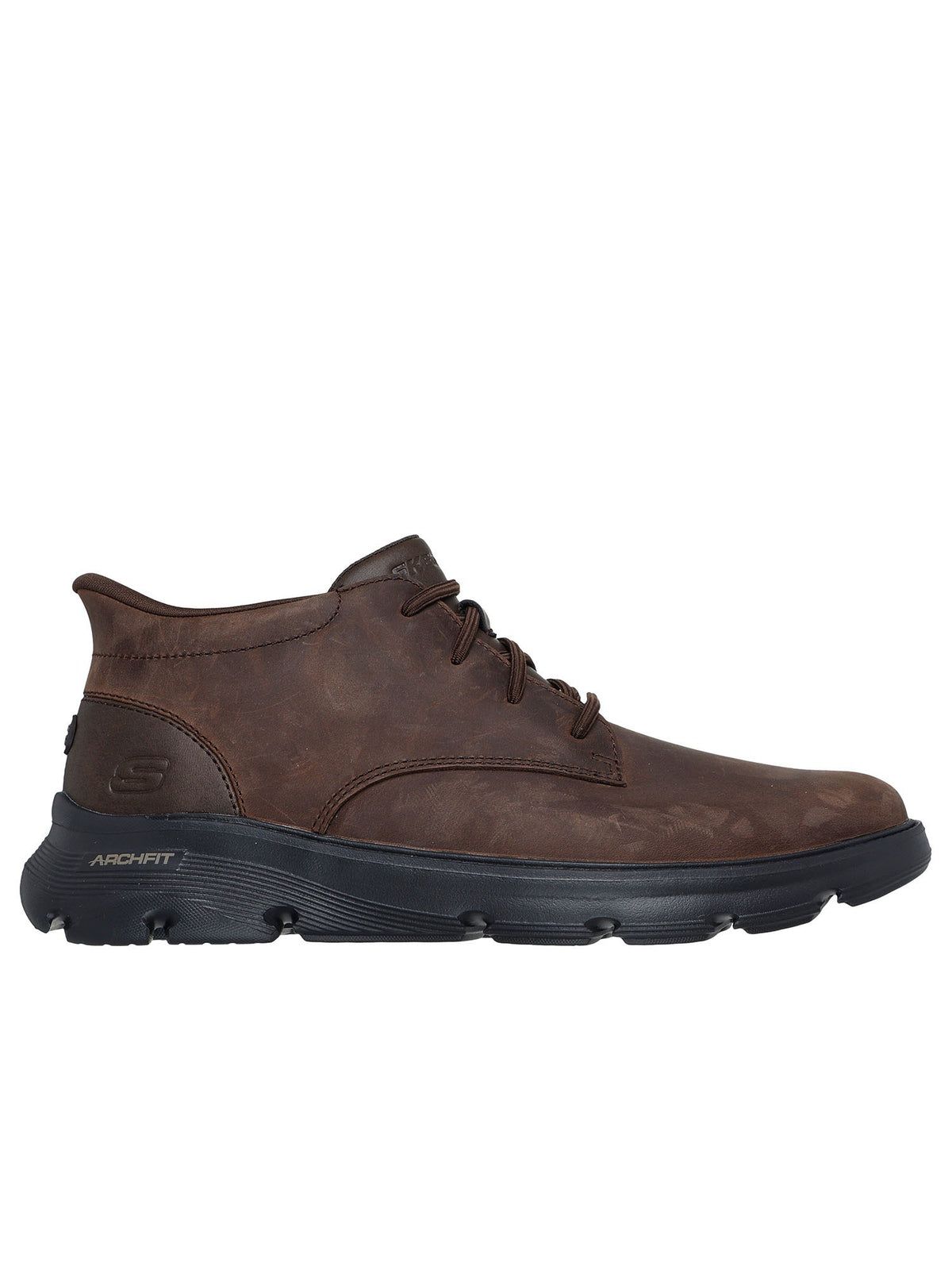 Skechers slipins rel sneakers da uomo cognac