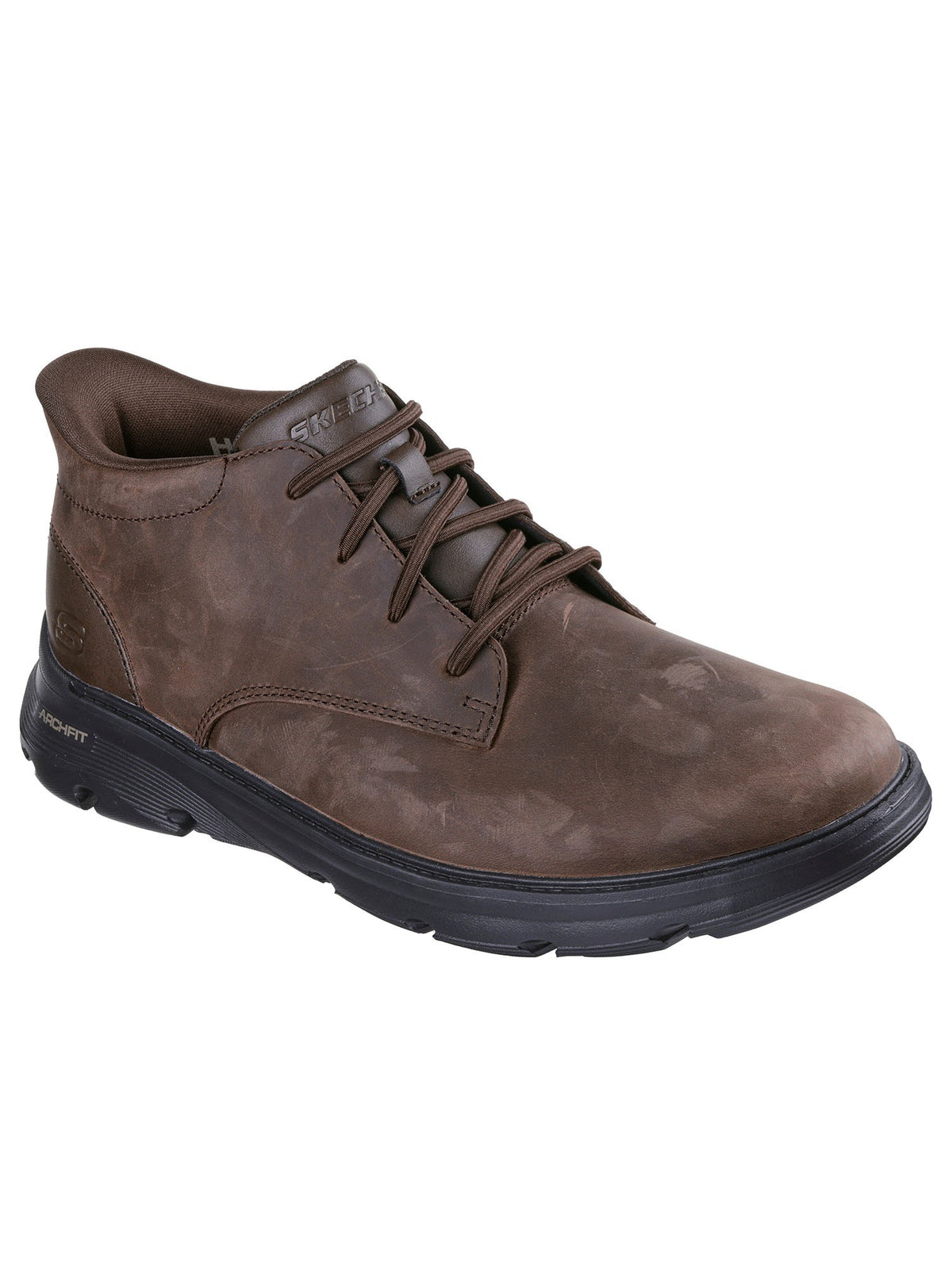 Skechers slipins rel sneakers da uomo cognac