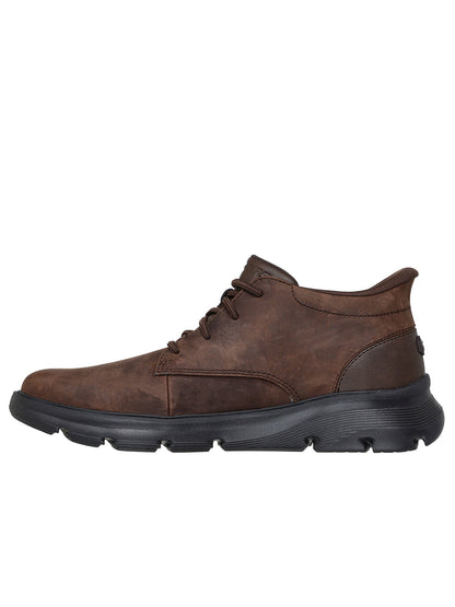 Skechers slipins rel sneakers da uomo cognac