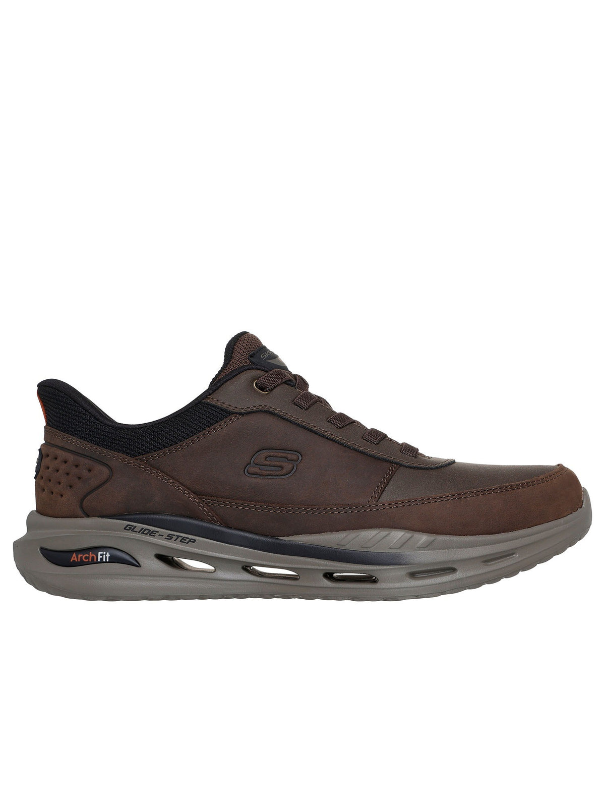 Skechers slipins arc sneakers da uomo cognac