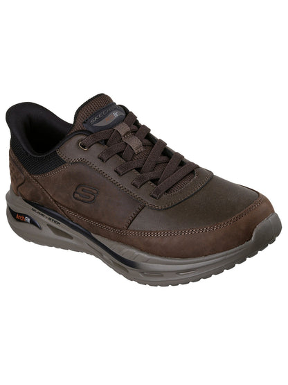 Skechers slipins arc sneakers da uomo cognac