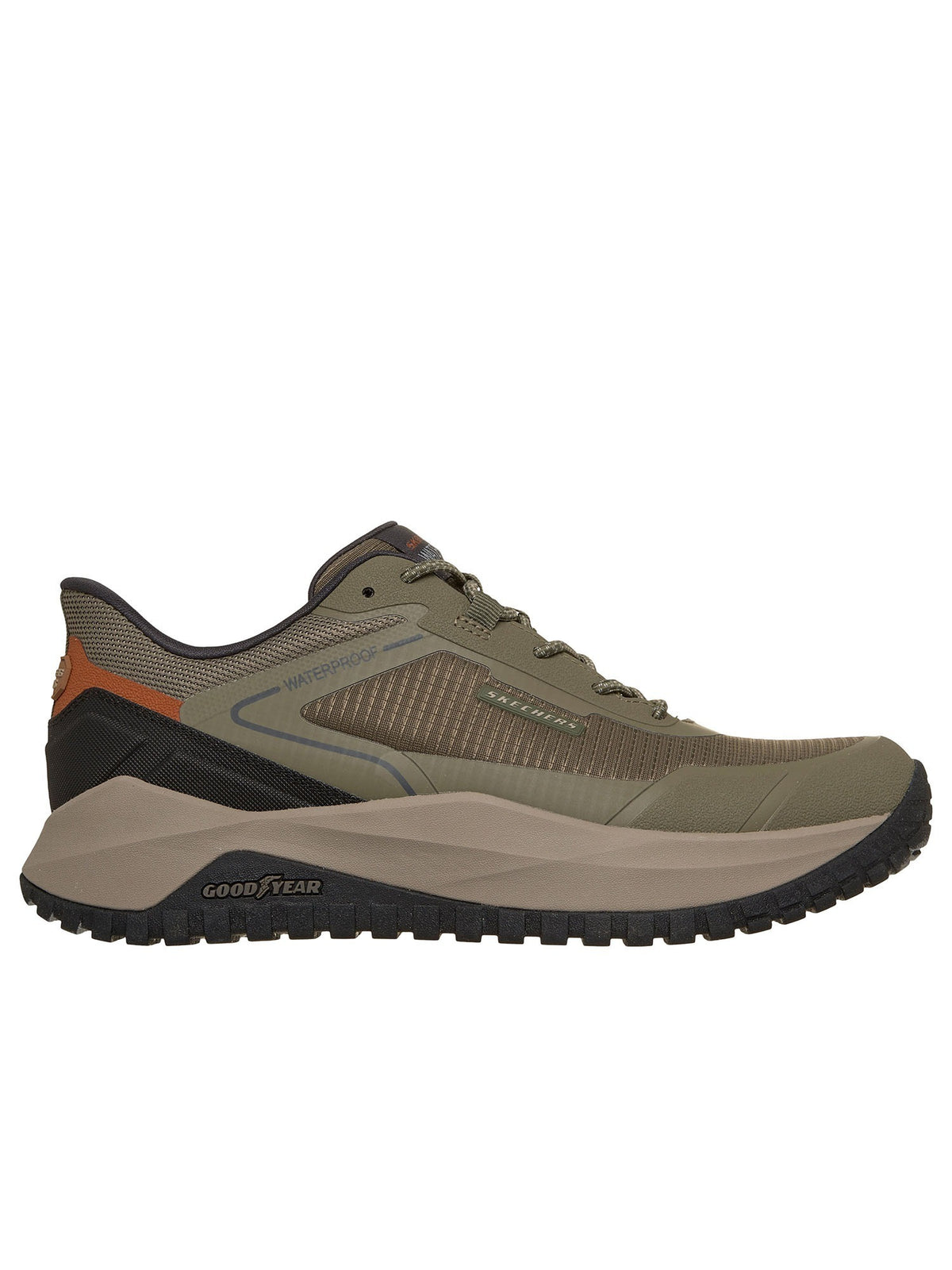 Skechers badger sneakers da uomo oliva