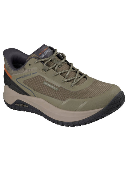 Skechers badger sneakers da uomo oliva