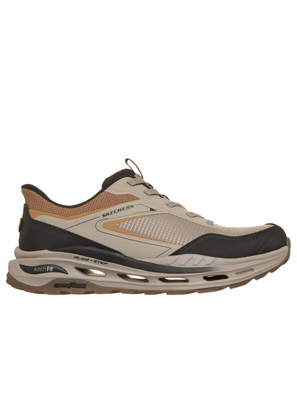Skechers arch fit sneakers da uomo taupe