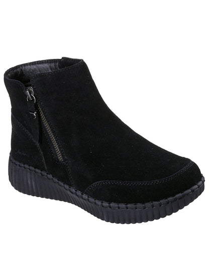 Skechers relaxed fit stivale da donna nero