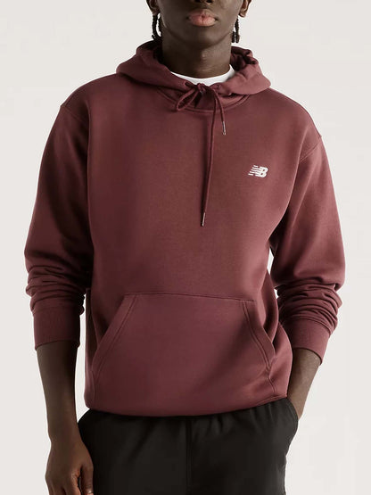 New balance felpa fl da uomo bordeaux