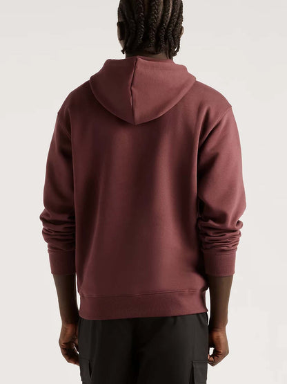 New balance felpa fl da uomo bordeaux