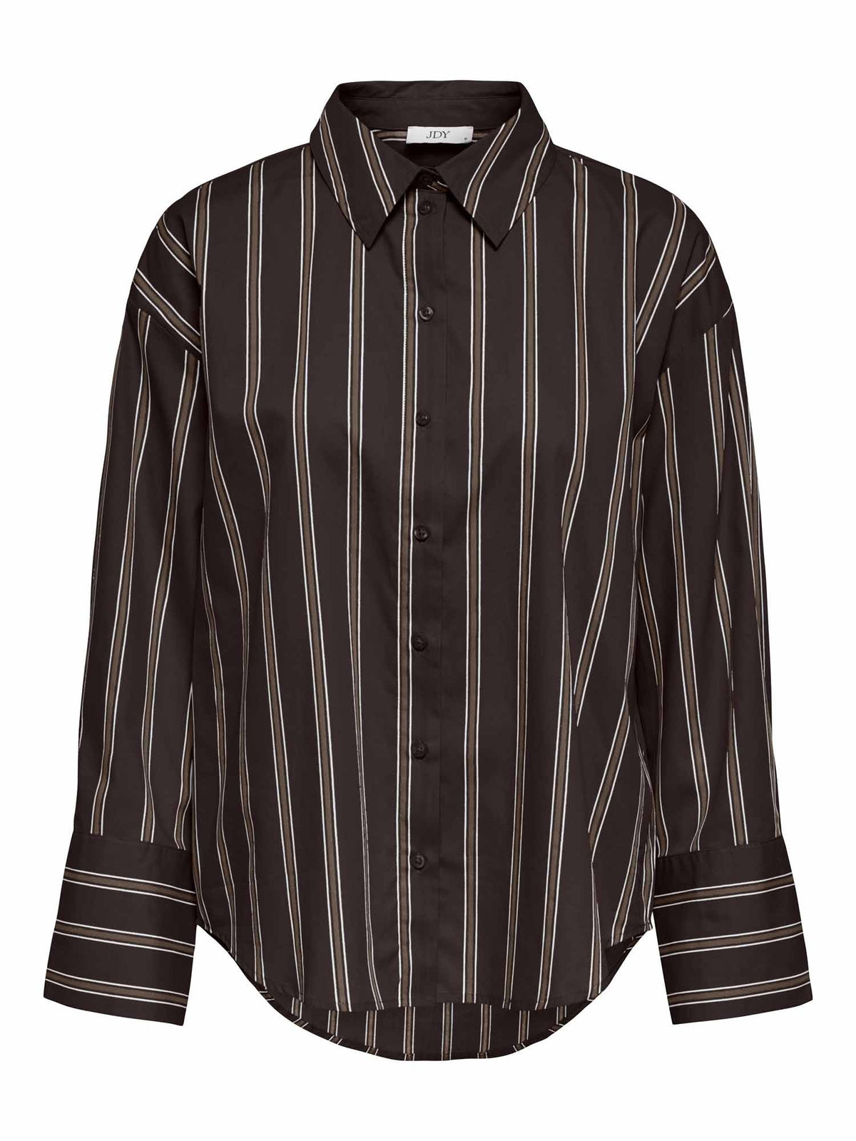 Jdy serena camicia da donna cioccolato