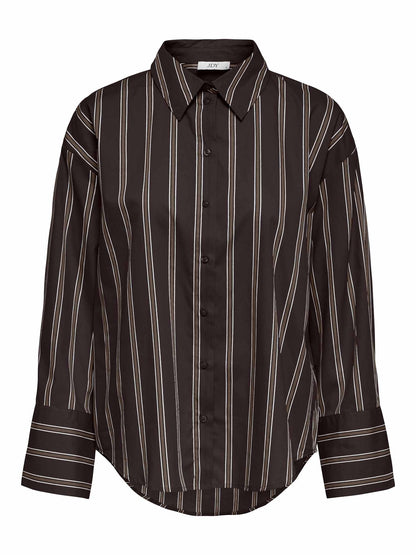 Jdy serena camicia da donna cioccolato