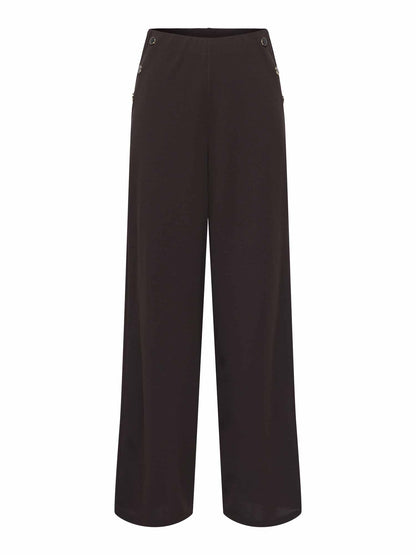 Jdy geggo life pantalone da donna cioccolato