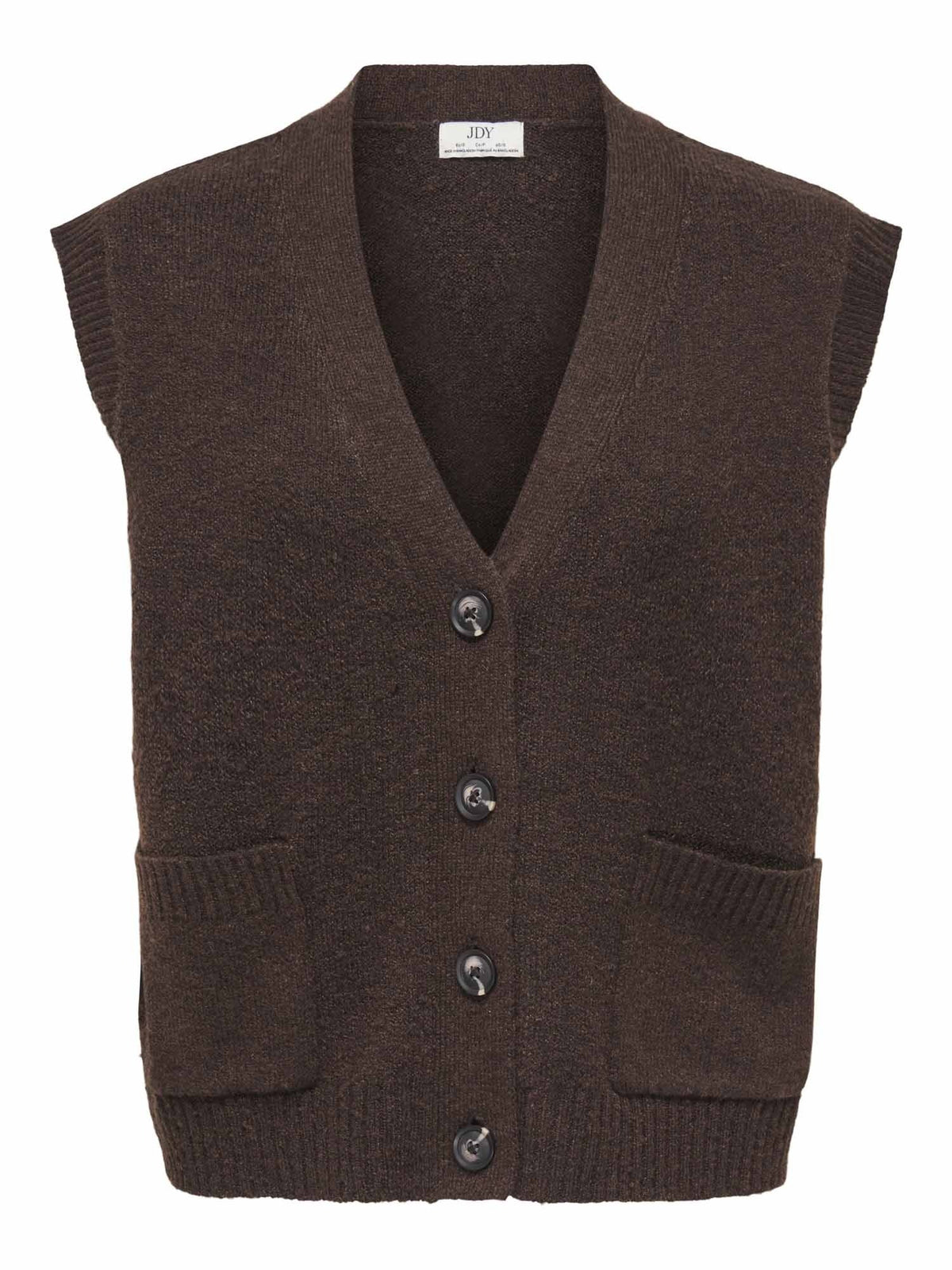 Jdy super life gilet da donna caffe'