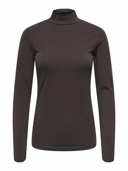 Jdy ava t-shirt da donna cioccolato