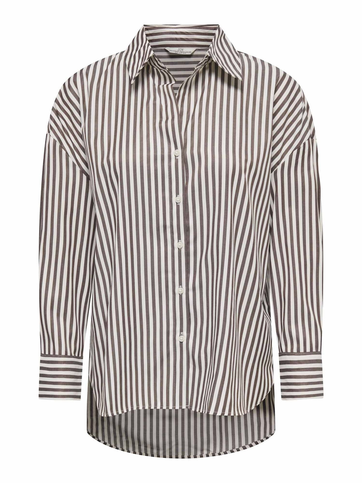 Jdy vesper camicia da donna bianco-marrone