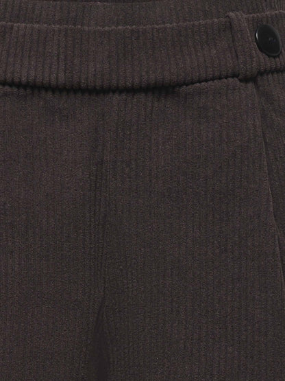 Jdy geggo cord pantalone da donna caffe'