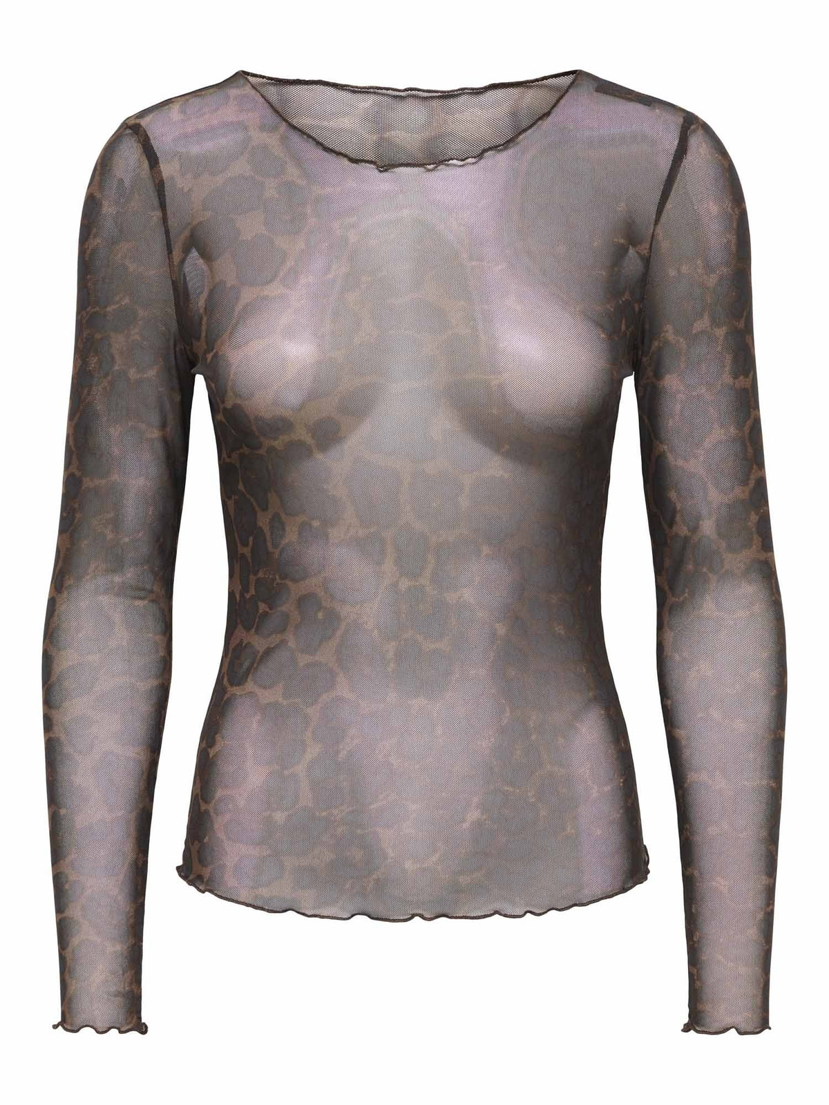 Jdy elsa t-shirt da donna caffe'