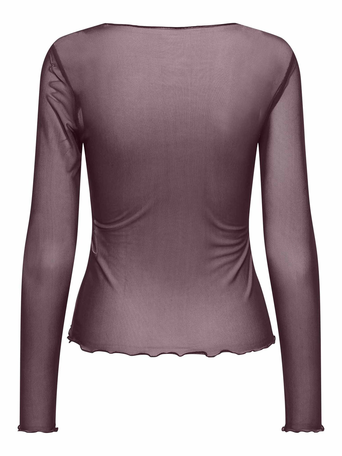 Jdy elsa t-shirt da donna bordeaux