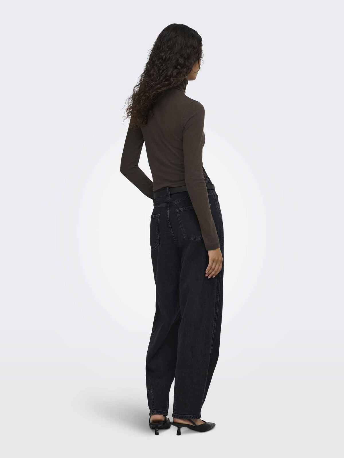 Jdy reno t-shirt da donna marrone