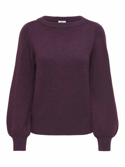 Jdy rue maglia da donna bordeaux