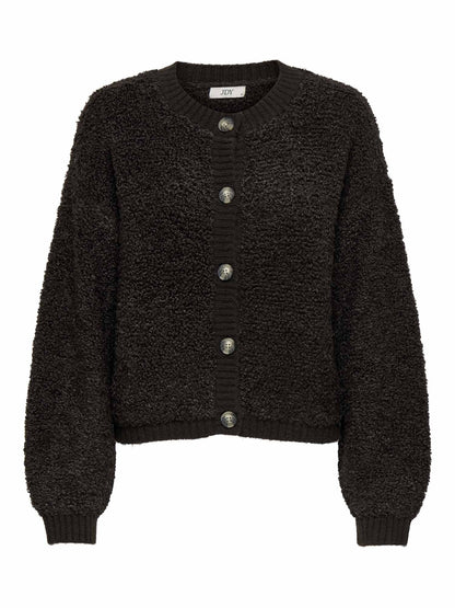 Jdy eira cardigan maglia da donna cioccolato