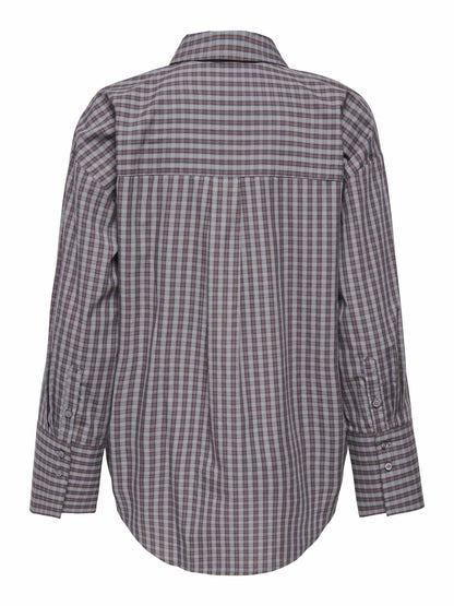 Jdy serena camicia da donna antracite