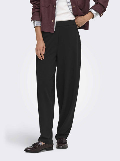 Jdy geggo barrel pantalone da donna nero