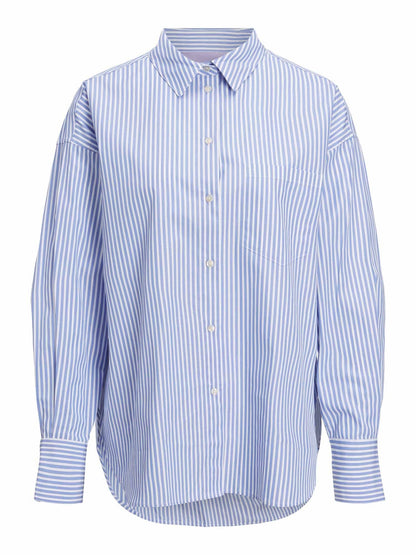 Jjxx amie relaxed camicia da donna celeste