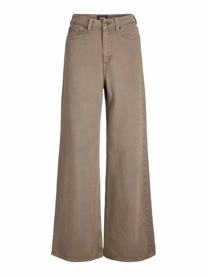 Jjxx tokyo wide R412 jeans da donna beige