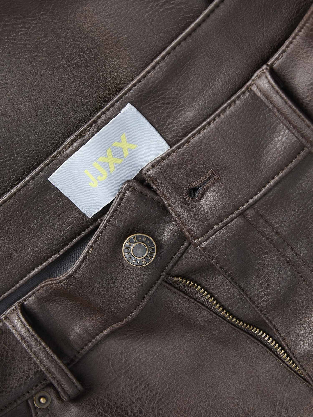 Jjxx mica tokyo pantalone da donna marrone