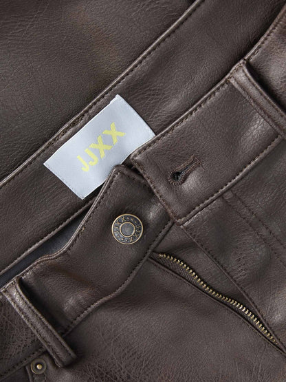 Jjxx mica tokyo pantalone da donna marrone