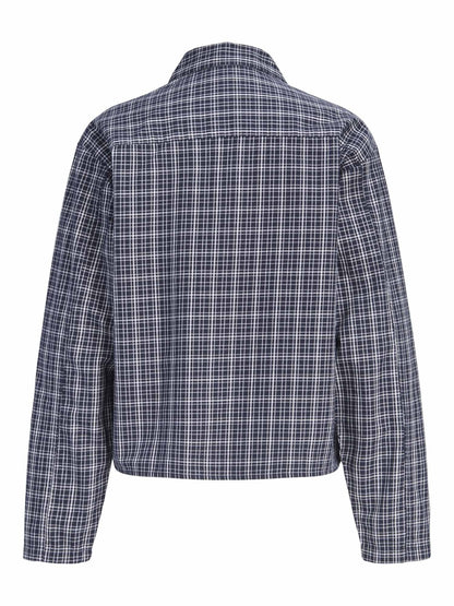 Jjxx asta camicia da donna blu-bianco
