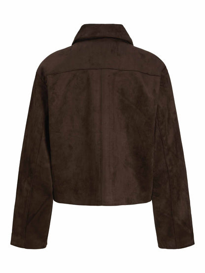 Jjxx luisa brushed giubbino da donna marrone