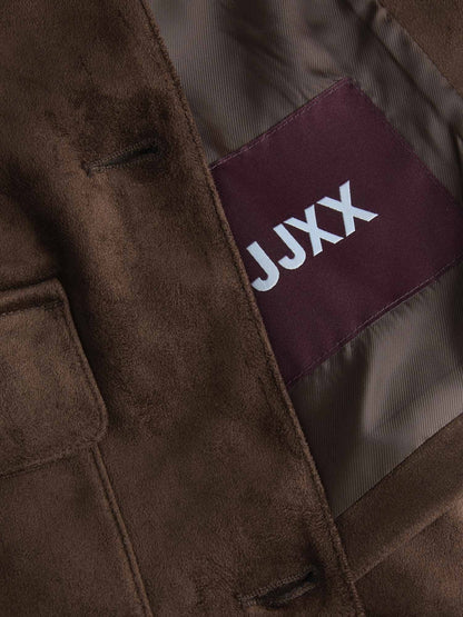 Jjxx luisa brushed giubbino da donna marrone