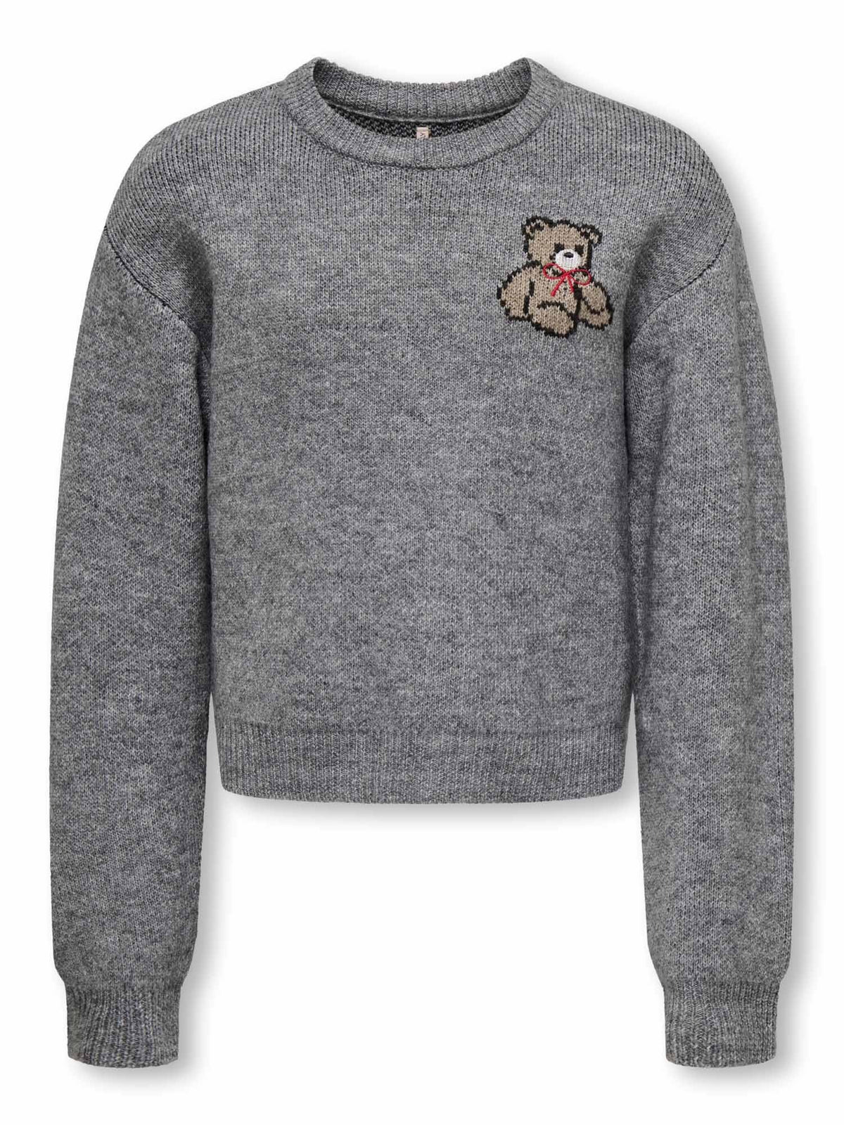 Only teddy maglia da bambino/a grigio