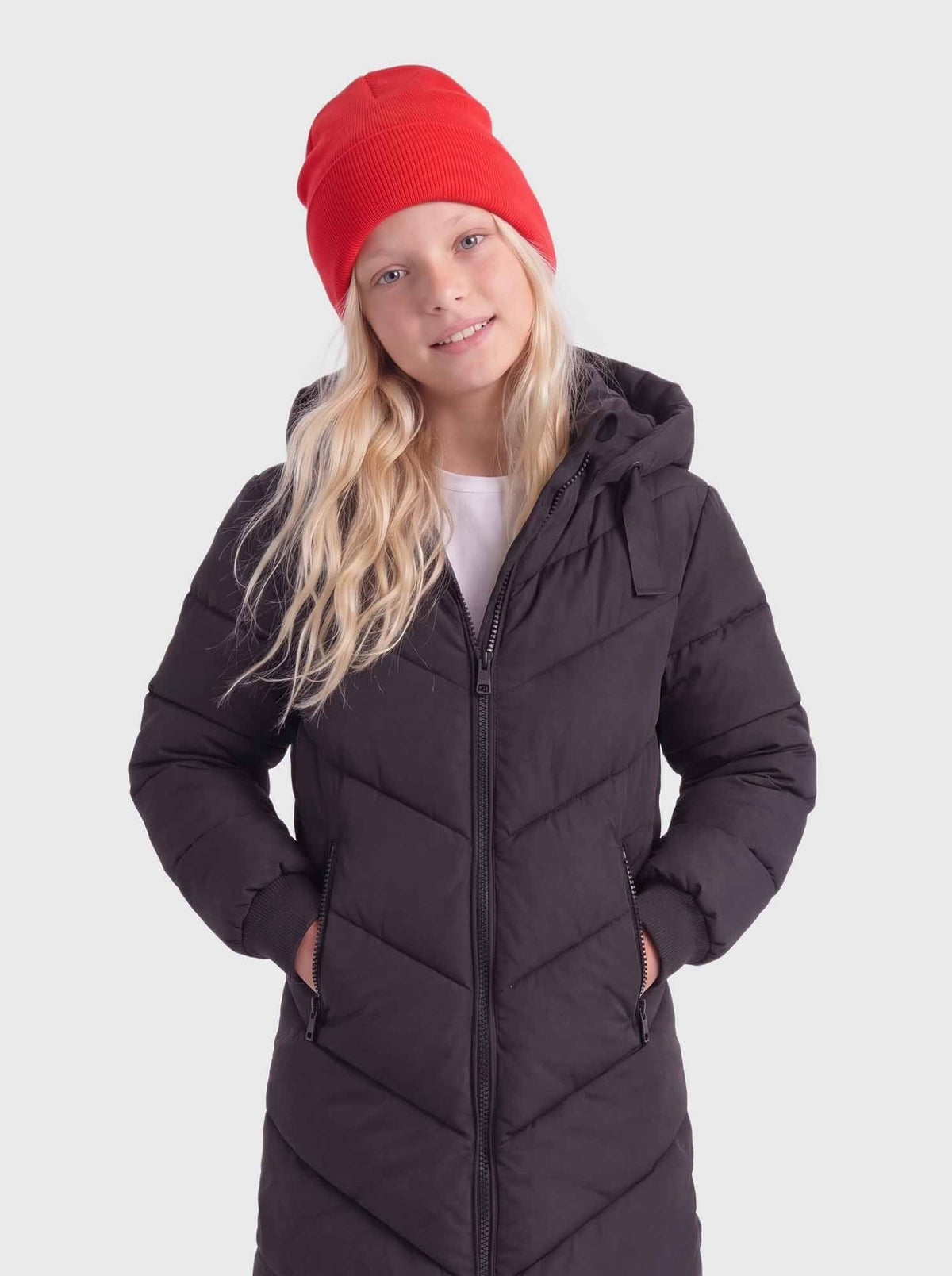 Only jr skylar giaccone da bambino/a nero