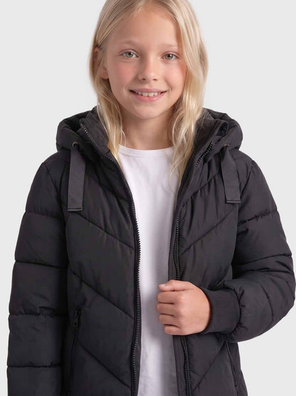 Only jr skylar giaccone da bambino/a nero