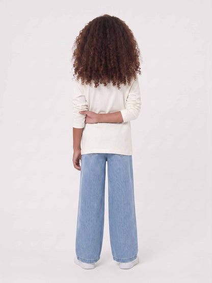 Only scarlett t-shirt da bambino/a panna