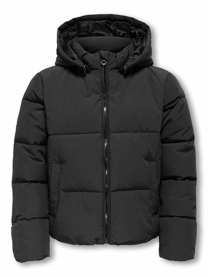 Only jr dolly puffer giubbino da bambino/a nero