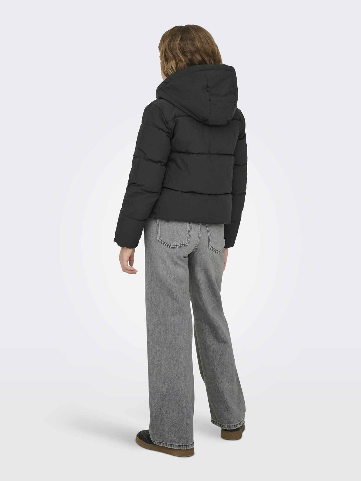 Only jr dolly puffer giubbino da bambino/a nero
