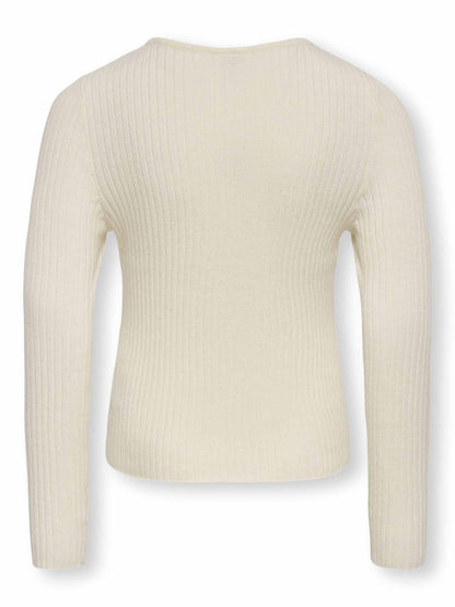 Only jr ibi maglia da bambino/a panna