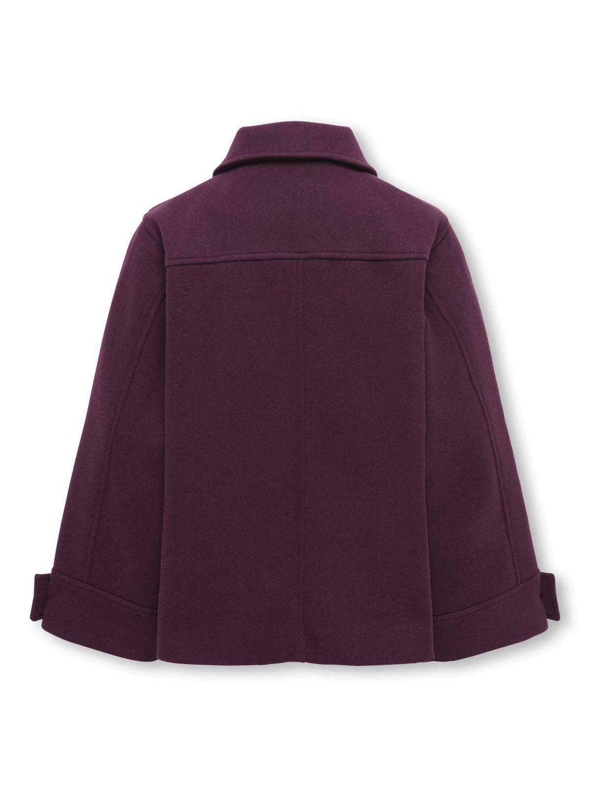 Only jr adina cappotto da bambino/a bordeaux
