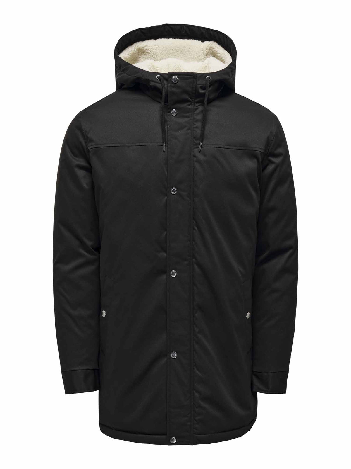 Only&sons alexander giaccone da uomo nero