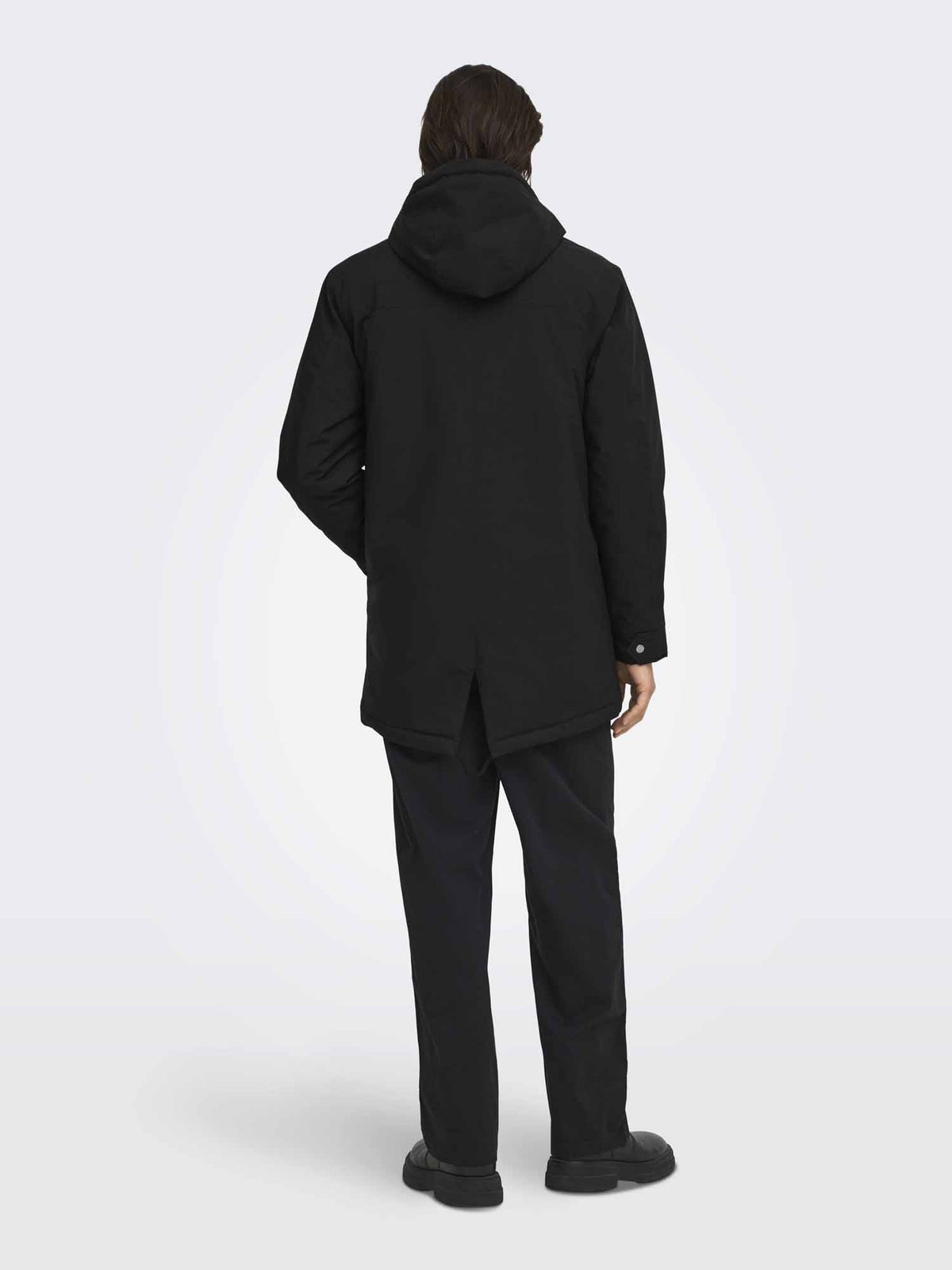 Only&sons alexander giaccone da uomo nero