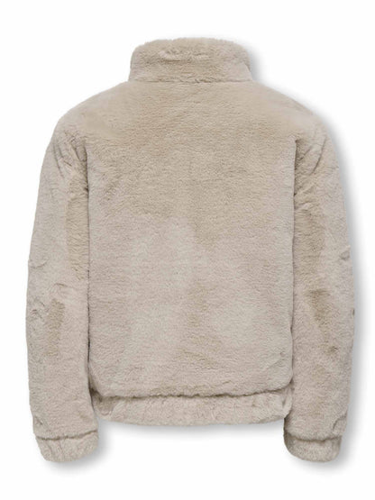 Only wanja pelliccia da bambino/a beige