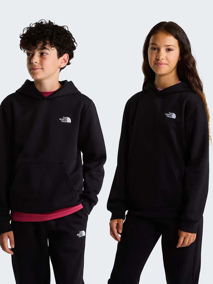Tnf evolution simple felpa da bambino/a nero